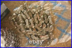 Vintage NOS NEW NIB Campagnolo Record Titanium 9 speed Exa Drive cassette chain