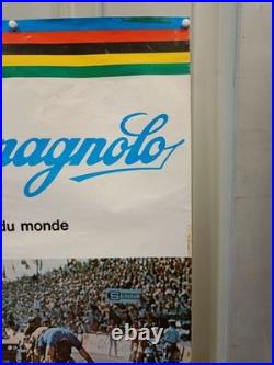Vintage Original 1973 Campagnolo Record bicycle shop poster Gimondi Bianchi
