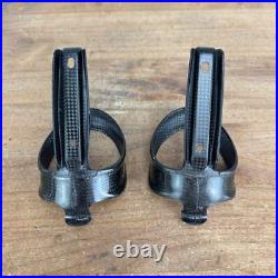 Vintage! Pair Campagnolo Record Carbon Bike Water Bottle Cages 40g