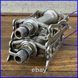 Vintage Patent Campagnolo Record Pedals Campy 9/16 in Eroica 70s 80s Italy C1
