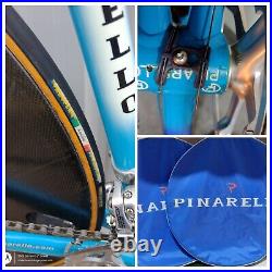 Vintage Pinarello Paris Crono TT Bicycle 2000 Campagnolo Record Corima Cinelli
