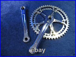 Vintage Rare Beautiful Campagnolo Super Record Campy Crankset 170 Strada