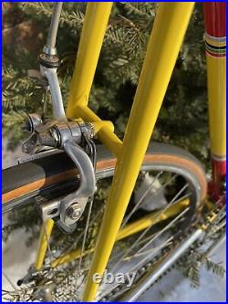 Vintage Romic Custom Built Columbus Tubed Road Bike Campagnolo Record 59 cm ctc