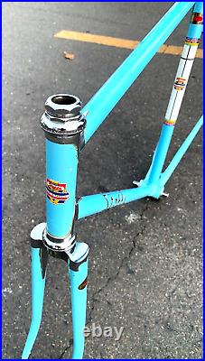 Vintage STELLA French 56cm Columbus Frame & Fork Campagnolo Record BB Headset