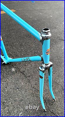 Vintage STELLA French 56cm Columbus Frame & Fork Campagnolo Record BB Headset