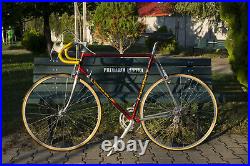 Vintage Tommasini Super Prestige bike Campagnolo C-Record Delta, Columbus SLX