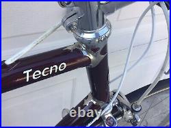 Vintage Tommasini Techno 57cm Campagnolo Record Vento Wheels