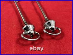 Vintage tubular bicycle wheel set with Campagnolo Record hubs & QR skewers