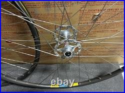 Wheels Mavic Open 4CD Rims And Campagnolo C Record High Flange Hubs Sheriff Star