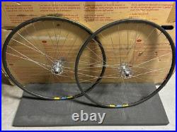 Wheels Mavic Open 4CD Rims And Campagnolo C Record High Flange Hubs Sheriff Star