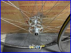 Wheels Mavic Open 4CD Rims And Campagnolo C Record High Flange Hubs Sheriff Star