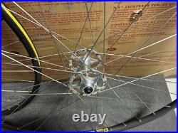 Wheels Mavic Open 4CD Rims And Campagnolo C Record High Flange Hubs Sheriff Star