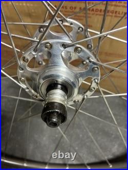 Wheels Mavic Open 4CD Rims And Campagnolo C Record High Flange Hubs Sheriff Star
