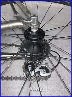 XLNT Eddy Merckx Titanium AX Road Bike Campagnolo Chorus 9 Protons Modolo Record