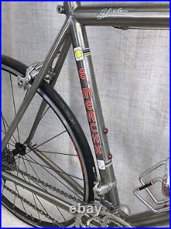 XLNT Eddy Merckx Titanium AX Road Bike Campy Chorus 9 Protons, Modolo, Record